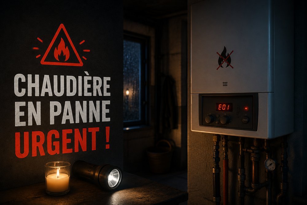Chaudière en panne ? Allo Bricolo intervient 24h/24 en dépannage chauffage