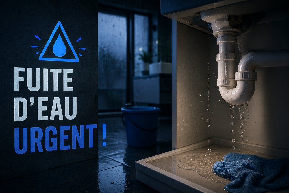 Urgence fuite d'eau ? Allo Bricolo intervient 24h/24 en dépannage plomberie
