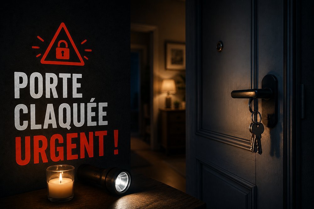 Porte claquée ? Allo Bricolo intervient 24h/24 en dépannage serrurerie